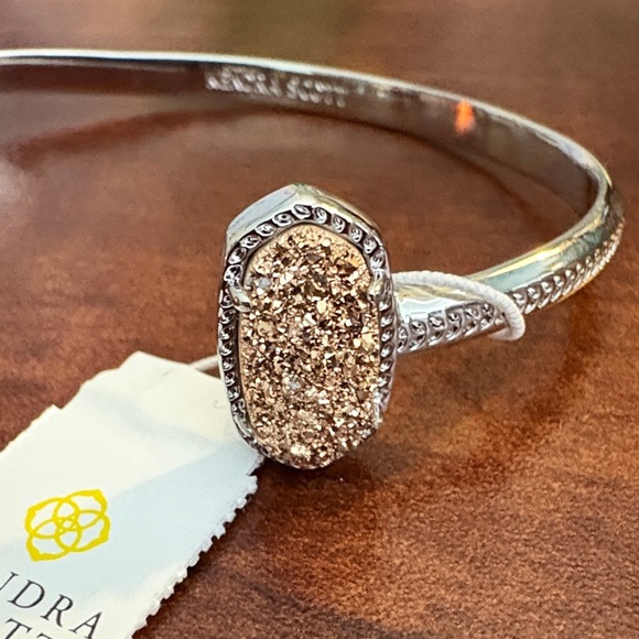 Kendra Scott Silver Bracelet with Gold Accents - Picture 2 of 3